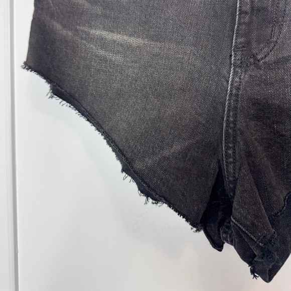 BDG Denim Cheeky Shorts Black - Picture 9 of 11
